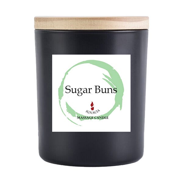 Ignatia Sugar Buns Massage Oil Candle