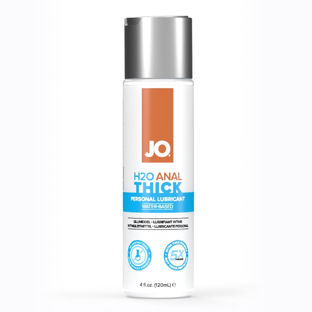 Jo H2O Anal Thick Water-Based Personal Lubricant 120ml