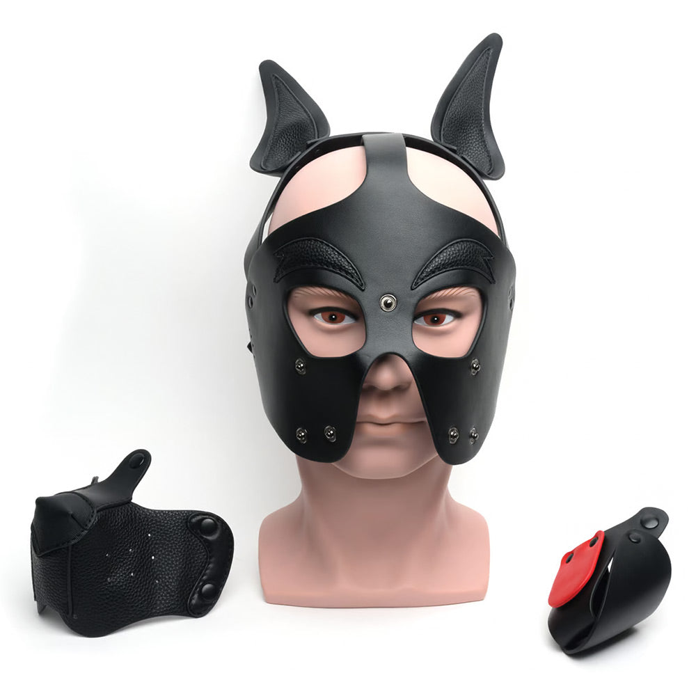 665 Bondage Playful Pup Hood