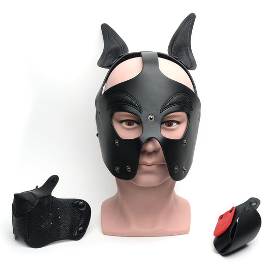 665 Bondage Playful Pup Hood