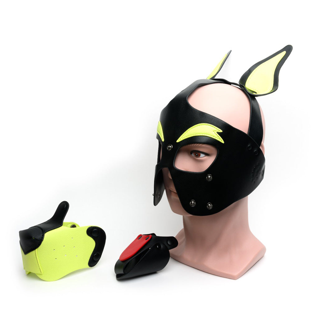 665 Bondage Playful Pup Hood