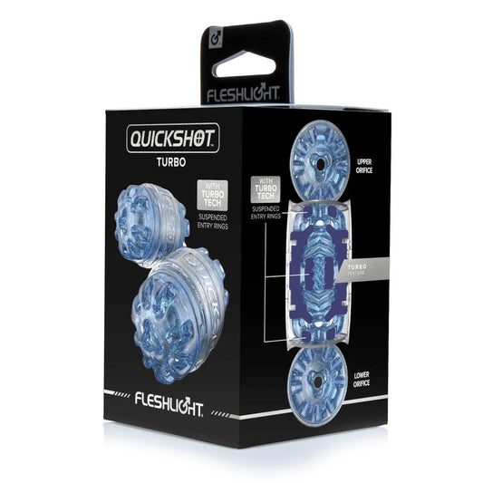 Fleshlight Quickshot Turbo Blue Stroker