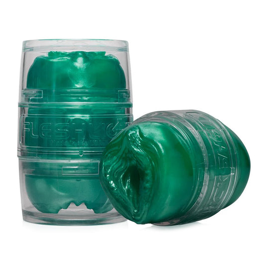 Fleshlight Quickshot Alien Metallic Green Dual Stroker