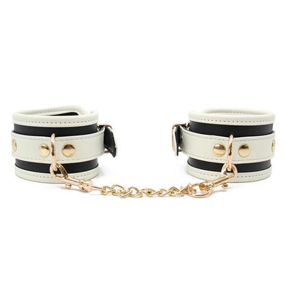 Love In Leather Glow In The Dark Wrist Cuffs