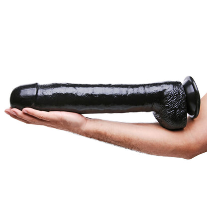 The Black Destroyer Huge 17 inch Dildo
