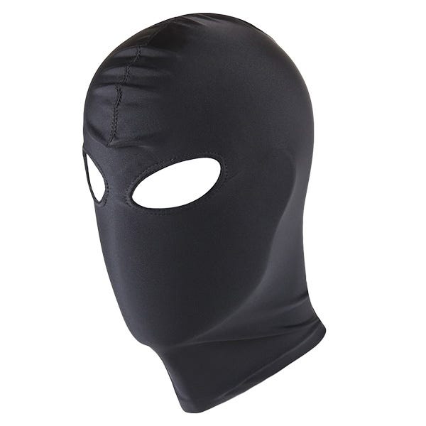 Love In Leather Spandex Stretch Hood with Eye Openings