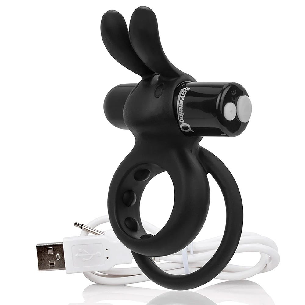 Screaming O Charged Ohare Rechargeable Wearable Rabbit Vibe Cock Ring