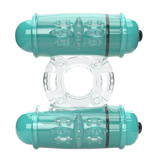 Screaming O 4T Double Wammy Vibrating Couples Cock Ring