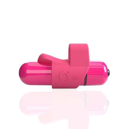 Screaming O 4B Fingos Slim Finger Vibrator - Strawberry