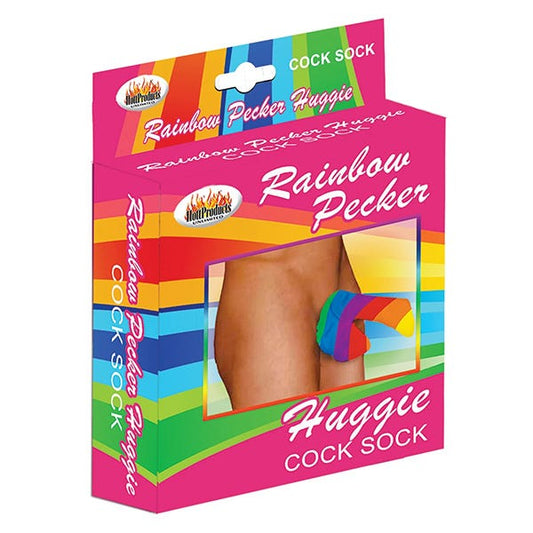Hott Products Rainbow Pecker Huggie Cock Sock