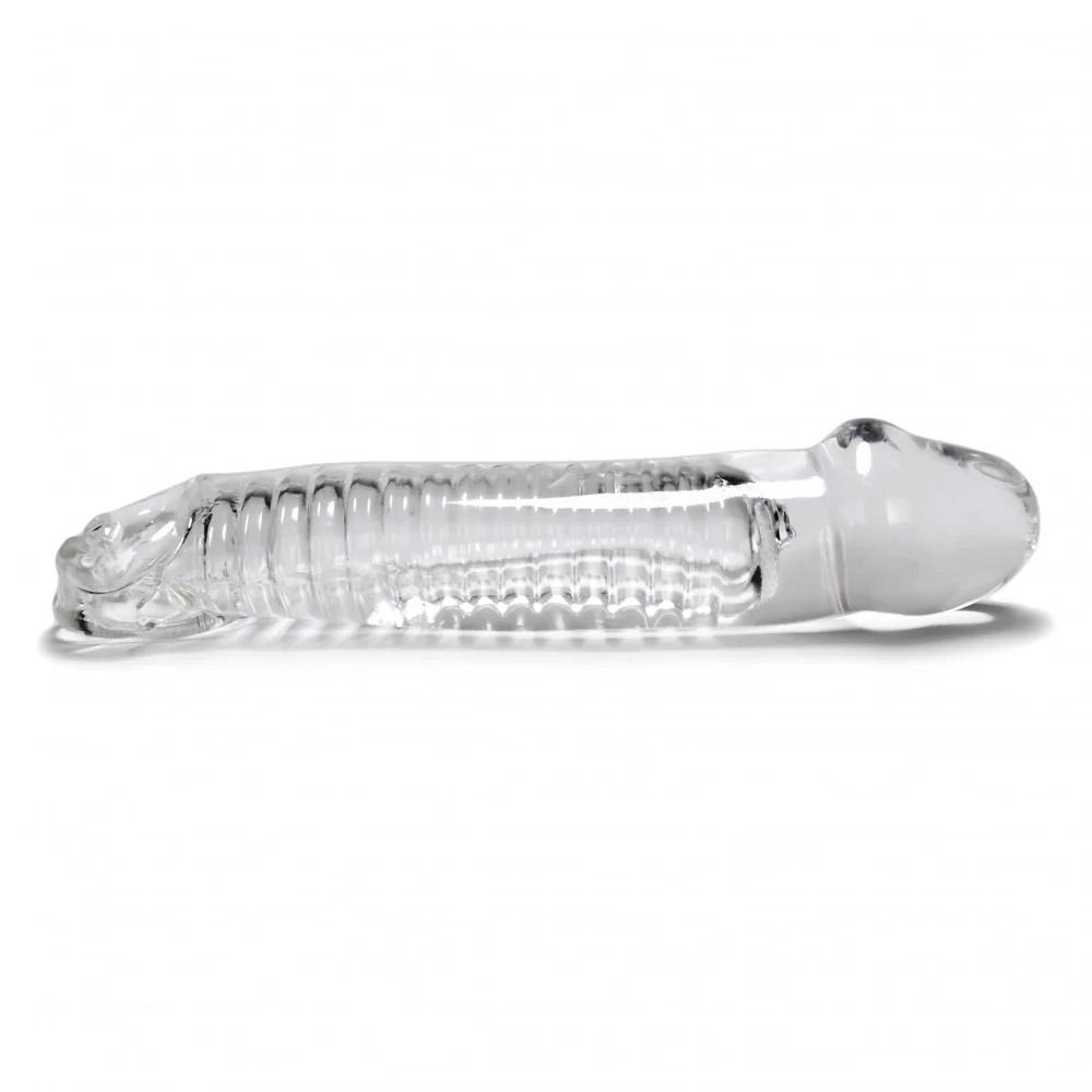 Oxballs Muscle Clear Cocksheath with Adjustable Fit