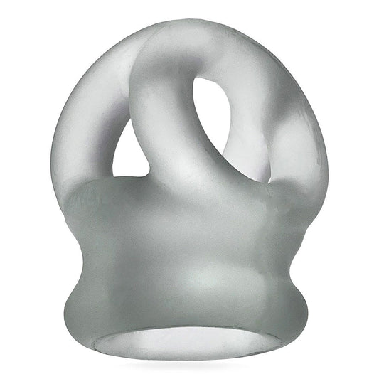 Oxballs Tri-Squeeze 3-Ring Ballstretching Sling Clear Ice