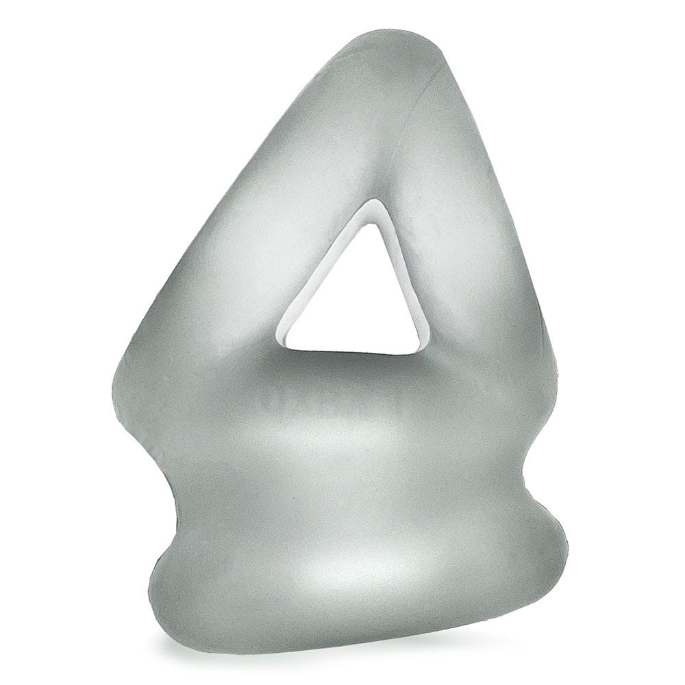 Oxballs Tri-Squeeze 3-Ring Ballstretching Sling Clear Ice