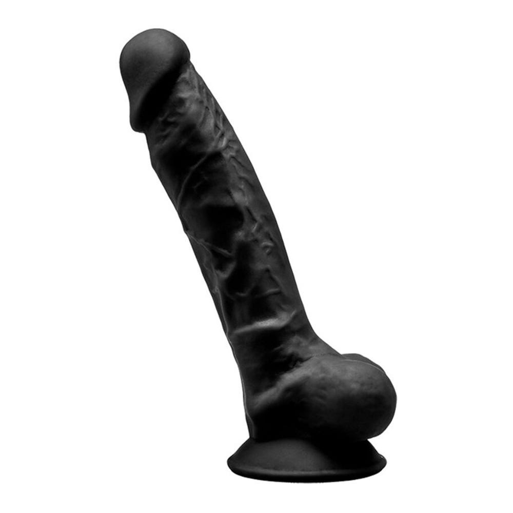 SilexD Model 1 - 7 Inch Dildo - Black