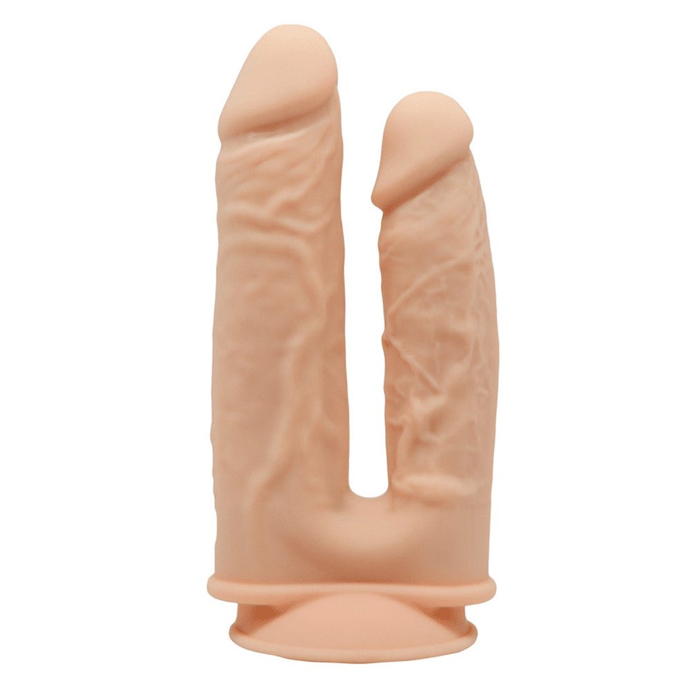 Adrien Lastic SilexD Double Penetration Premium Silicone Dildo 8" & 7"