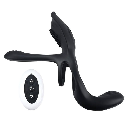 Playboy Pleasure The Three-Way Cock Ring