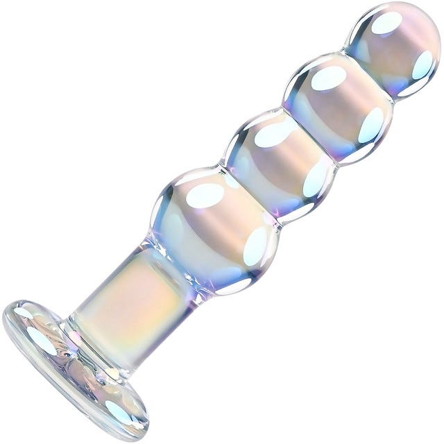 Playboy Jewels Glass Anal Beads