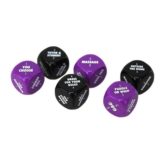 Sexy 6 Kinky Edition Dice Set