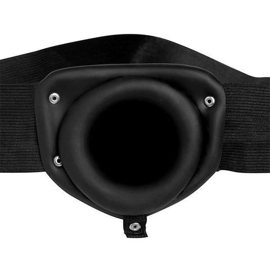 Master Series Pumper Inflatable Hollow Strap-on Dildo