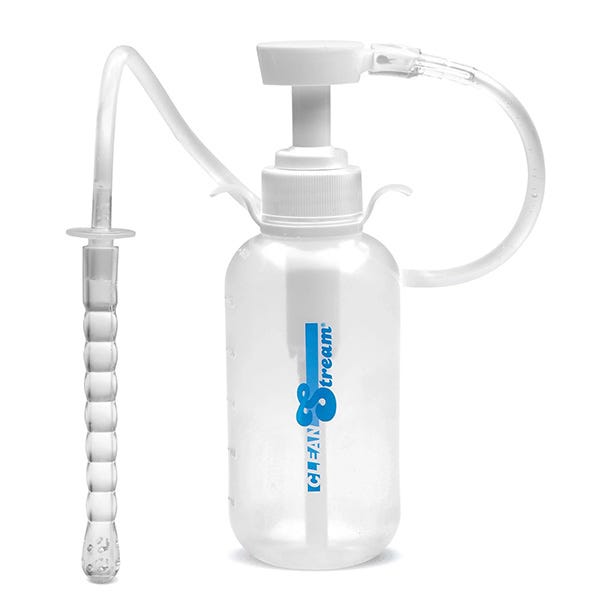 Clean Stream Pump Action Enema Bottle with Nozzle