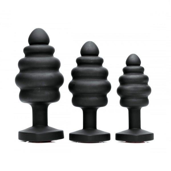 Mistress by Isabella Sinclaire Heart Gem Anal Plug Set