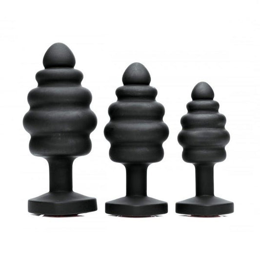 Mistress by Isabella Sinclaire Heart Gem Anal Plug Set