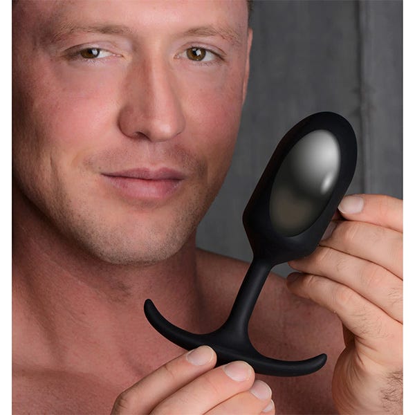 Heavy Hitters Comfort Plugs Large Silicone Weighted Anal Plug