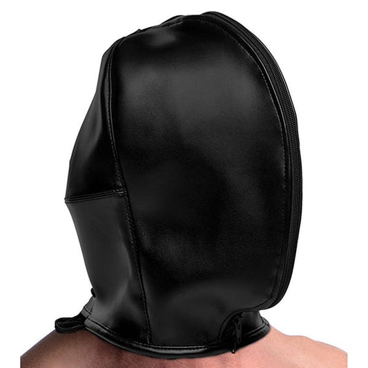 Strict Zip Front Bondage Hood