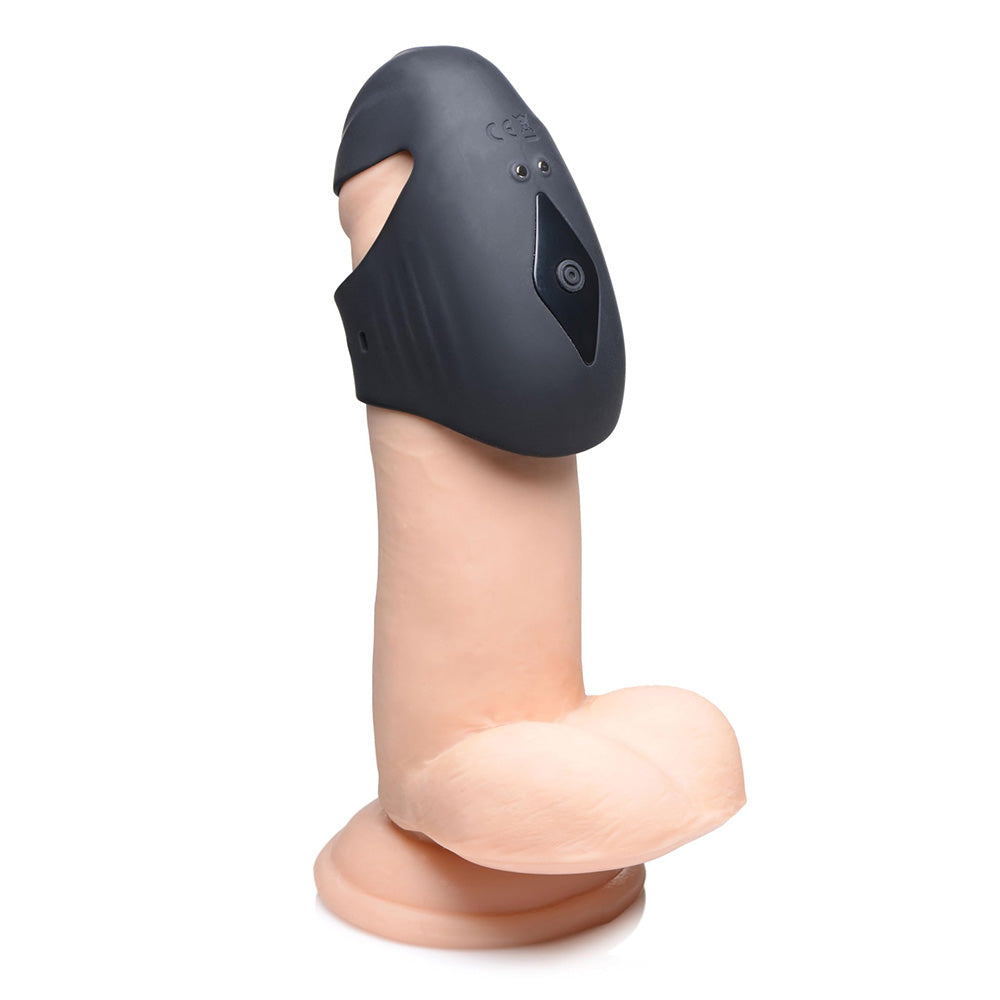 Trinity Men 8X Vibrating Silicone Penis Sleeve