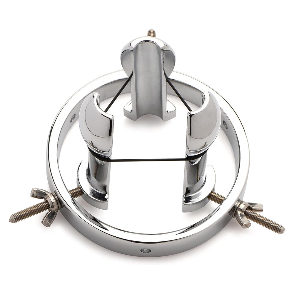 Master Series Forced Spread Stainless Steel Anal Explorer