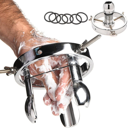 Master Series Forced Spread Stainless Steel Anal Explorer