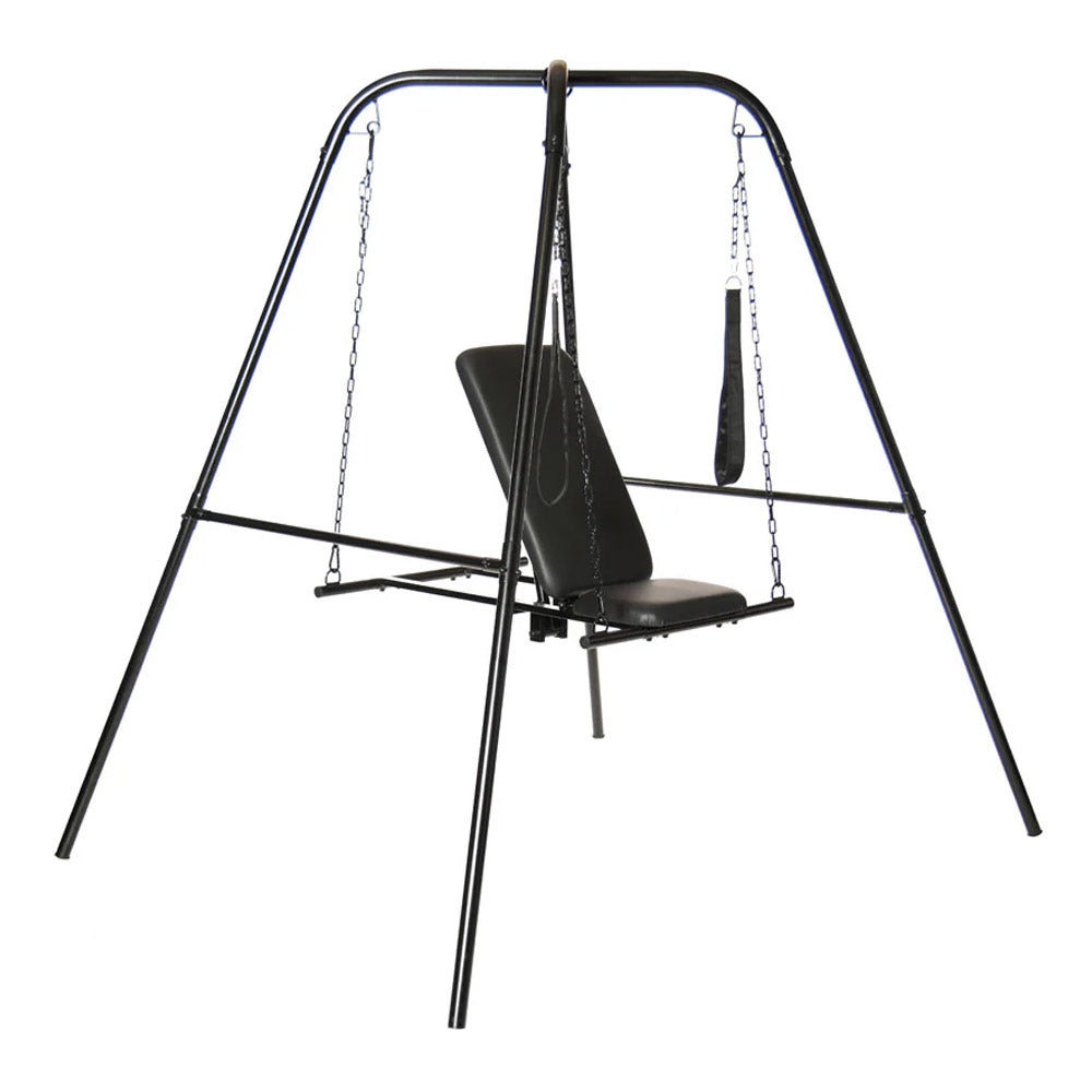 Master Series Throne Adjustable Sex Sling with Stand