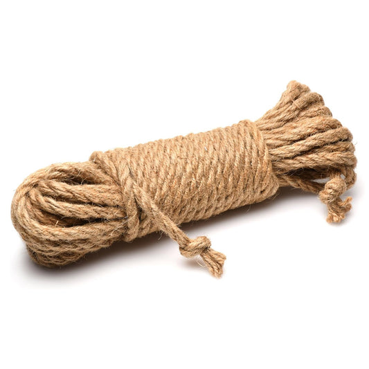 Master Series Tied Up JUTE Bondage Rope 25ft