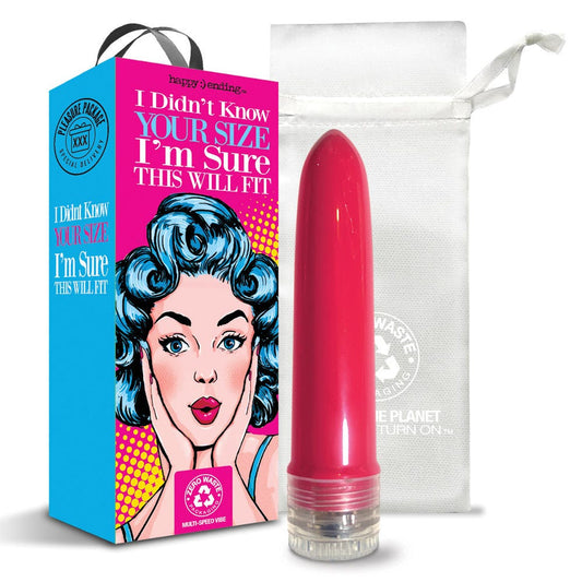 Pleasure Package I Didn't Know Your Size Multi Speed Vibrator