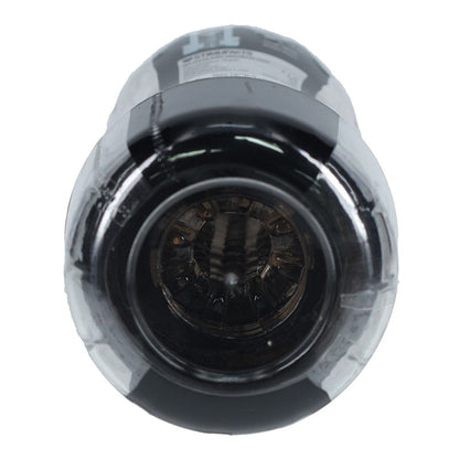 Easy Rider Clear Rounded Case Masturbator - Black
