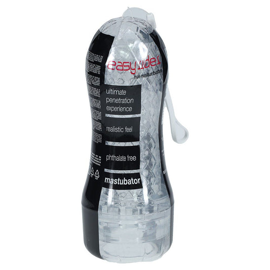 Easy Rider Clear Rounded Case Masturbator - Transparent