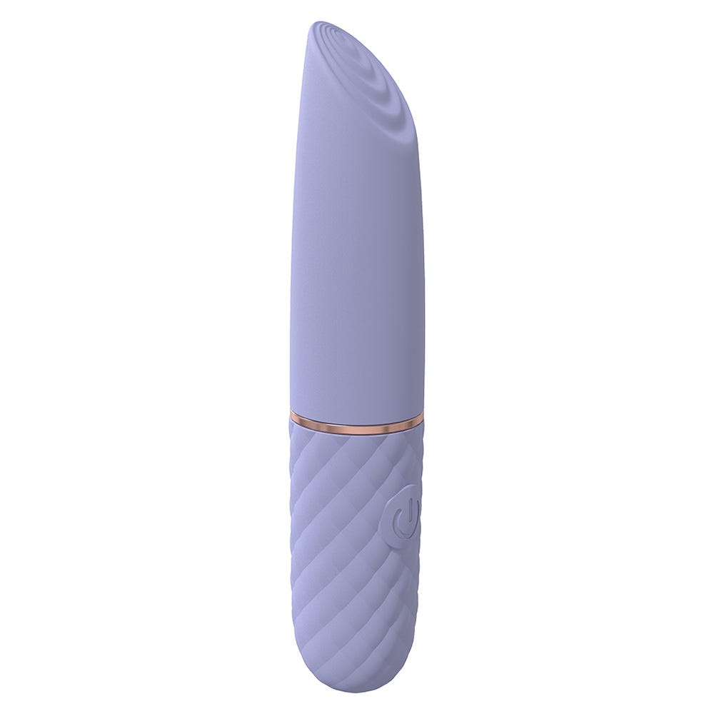 Shots Loveline Beso 10-Speed Rechargeable Mini Lipstick Vibrator - Lavender