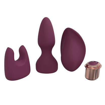 Loveline Ultimate Kit with Bullet & Sleeves - Burgundy