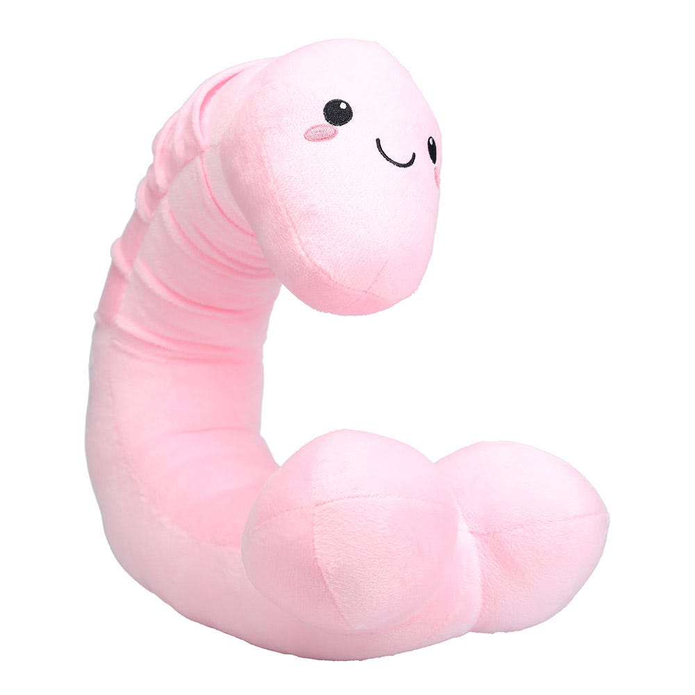 Sli Penis Neck Pillow Plushie Pink