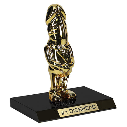 Shots The Dickheads #1 Dickhead Gold Trophy