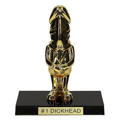 Shots The Dickheads #1 Dickhead Gold Trophy