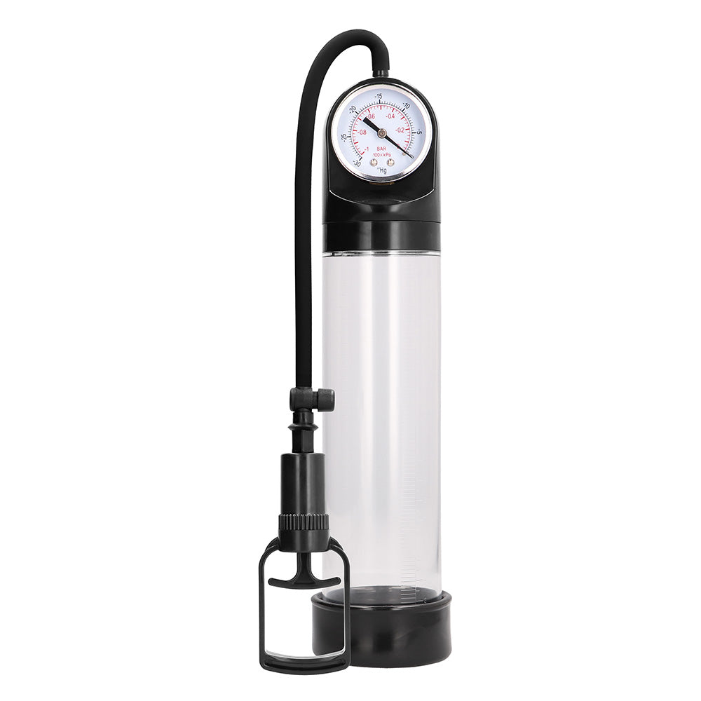Shots Pumped Comfort Penis Pump with PSI Gauge