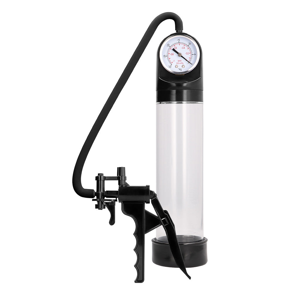 Shots Pumped Elite Penis Pump with PSI Gauge