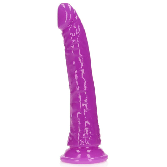 Realrock 7 inch Glow In The Dark Realistic Suction Cup Dildo