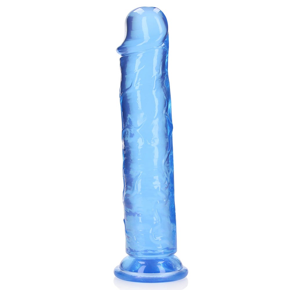 Realrock 10 inch Crystal Clear Realistic Suction Cup Dildo