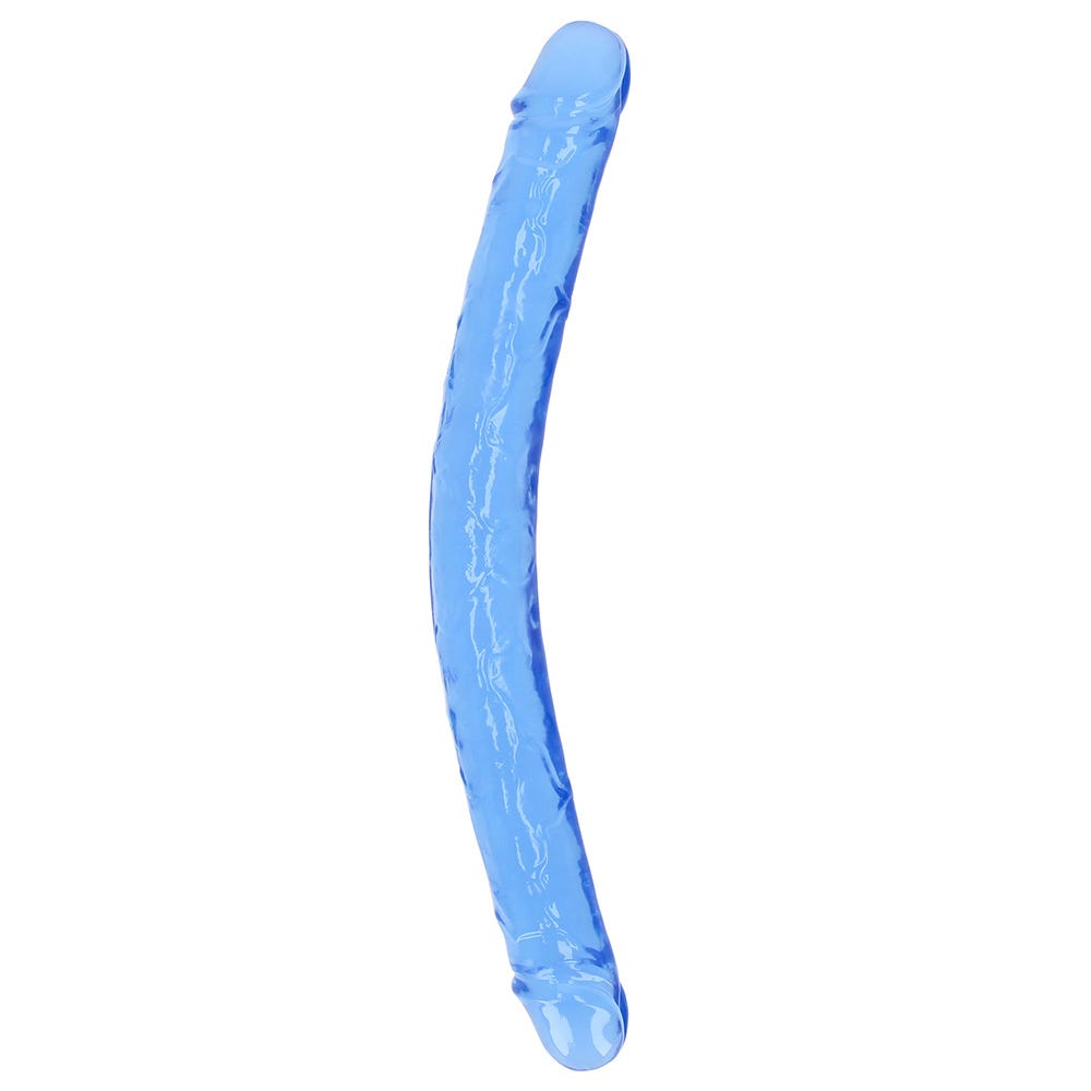 Realrock 18 inch Crystal Clear Double Ended Dildo