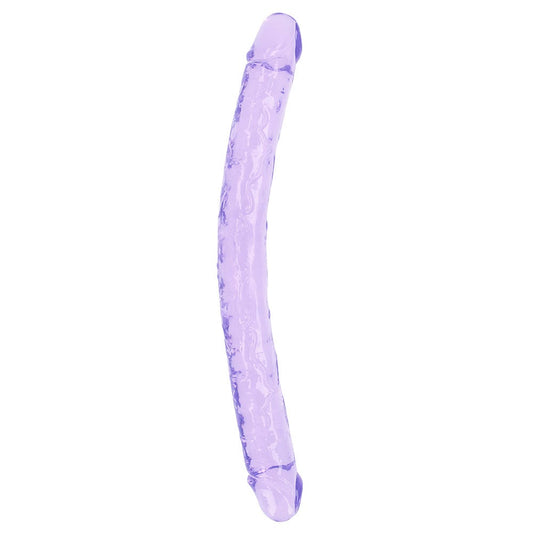 Realrock 18 inch Crystal Clear Double Ended Dildo
