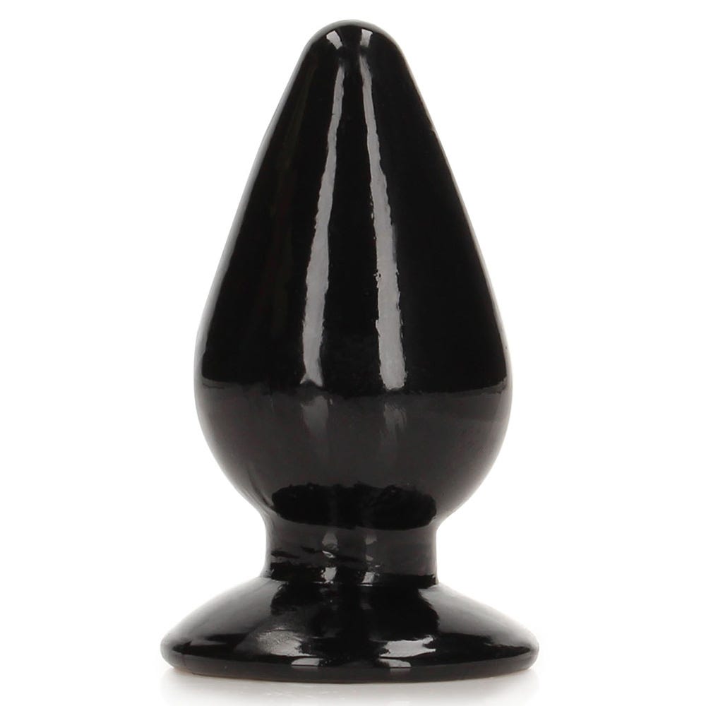 Realrock 4.5 inch Crystal Clear Butt Plug