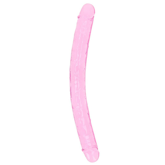 Realrock 13 inch Crystal Clear Double Ended Dildo