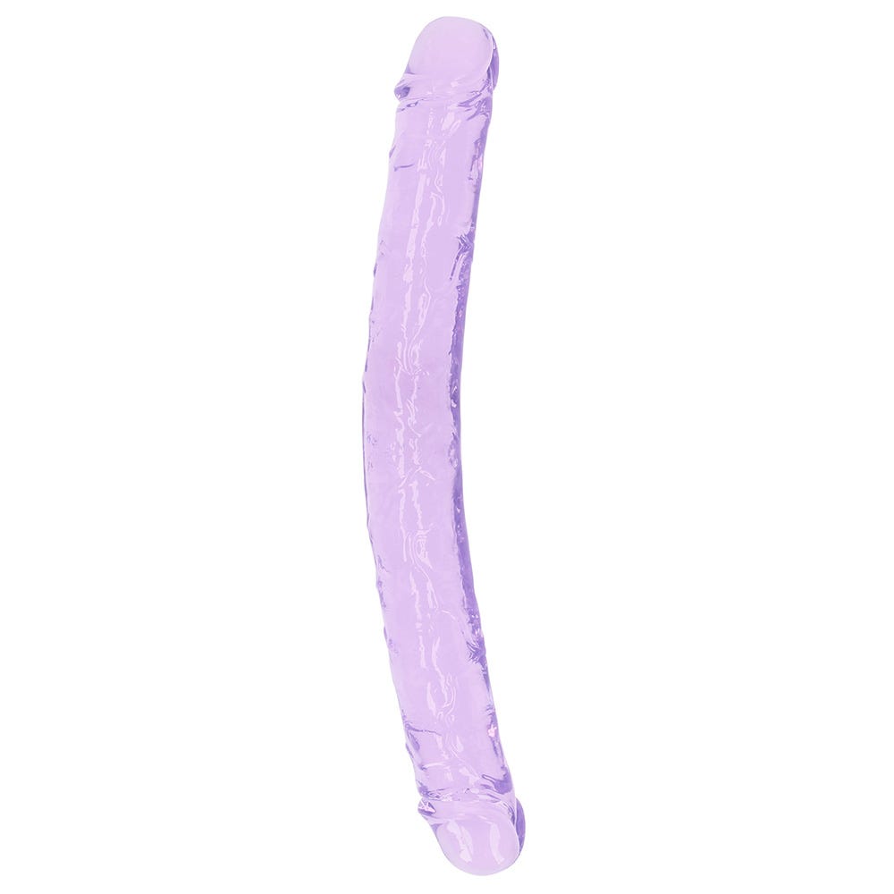 Realrock 13 inch Crystal Clear Double Ended Dildo